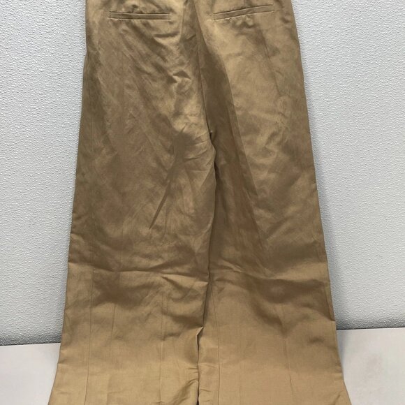 Lilysilk Women’s Pleated Silk & Linen Wide-Leg Pants - Picture 7 of 7